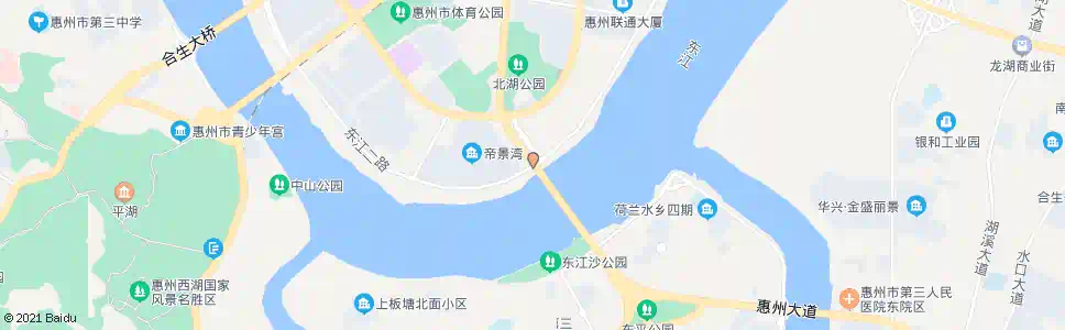 惠州东江路口_公交站地图_惠州公交_妙搜公交查询2025