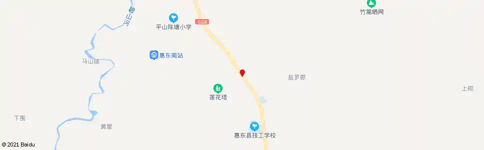 惠州背子头村_公交站地图_惠州公交_妙搜公交查询2025