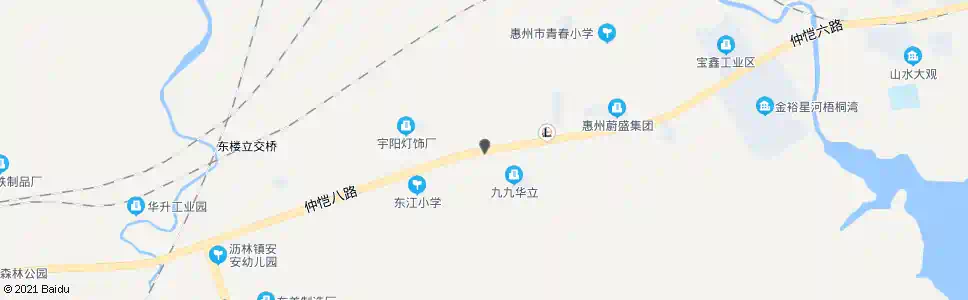 惠州廖岗村_公交站地图_惠州公交_妙搜公交查询2025