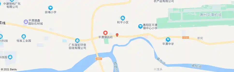 惠州黄塘村路口_公交站地图_惠州公交_妙搜公交查询2025
