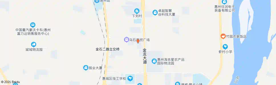 惠州金石花园_公交站地图_惠州公交_妙搜公交查询2025