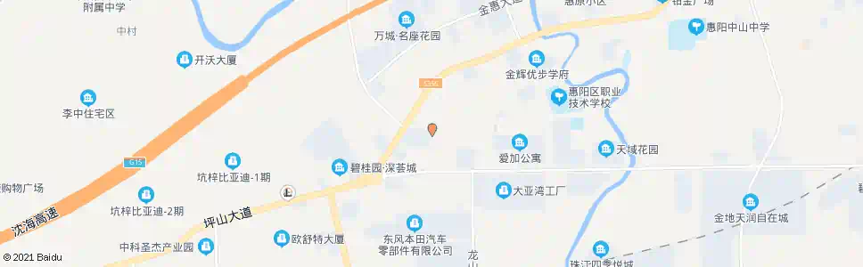 惠州同乐工业区_公交站地图_惠州公交_妙搜公交查询2025