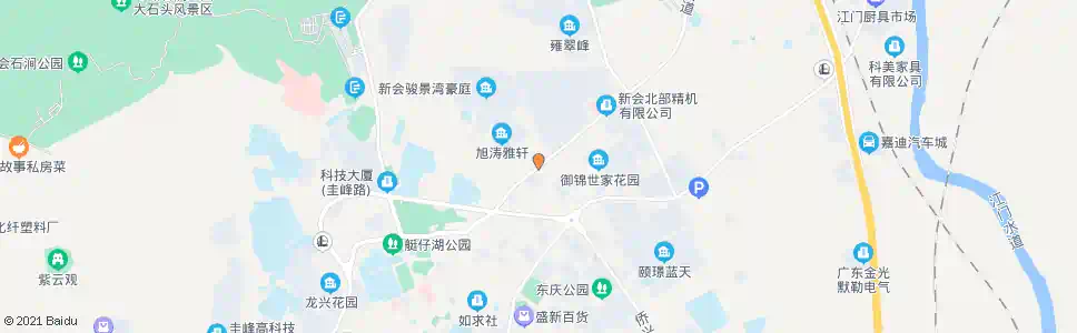 江门东候1_公交站地图_江门公交_妙搜公交查询2025