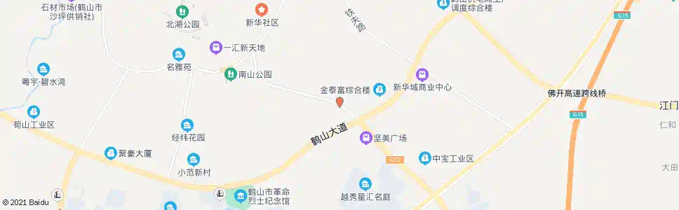 江门文明酒店_公交站地图_江门公交_妙搜公交查询2025
