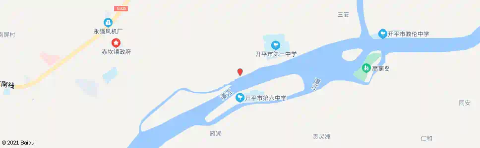 江门赤坎粮所站_公交站地图_江门公交_妙搜公交查询2025