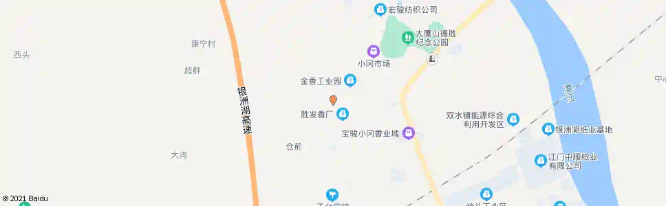 江门仓前_公交站地图_江门公交_妙搜公交查询2025