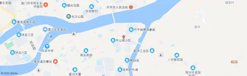 江门中山管区站_公交站地图_江门公交_妙搜公交查询2025