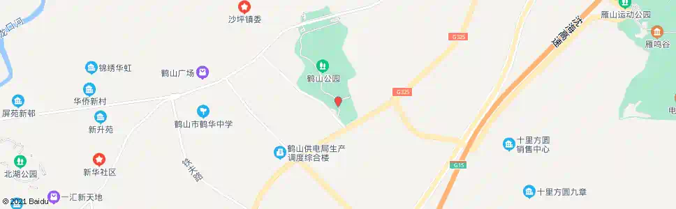 江门鹤山公园_公交站地图_江门公交_妙搜公交查询2025