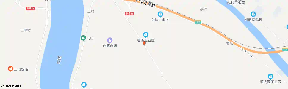 江门白藤霞村_公交站地图_江门公交_妙搜公交查询2025