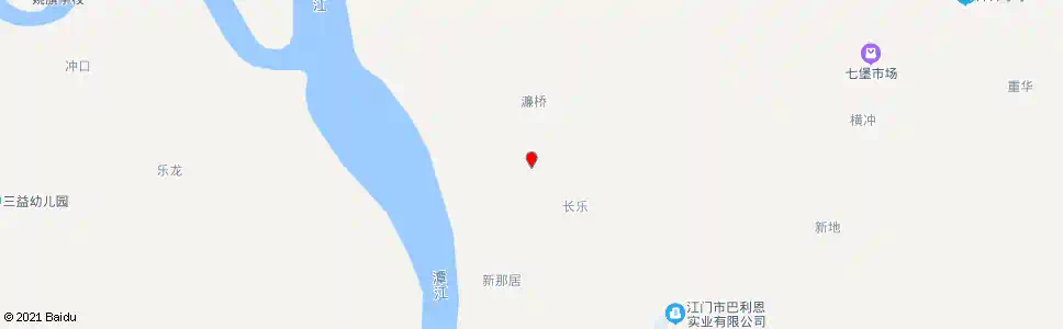 江门七堡冲那_公交站地图_江门公交_妙搜公交查询2025