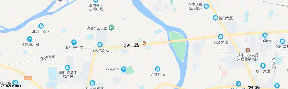 揭阳乔林工业区_公交站地图_揭阳公交_妙搜公交查询2025