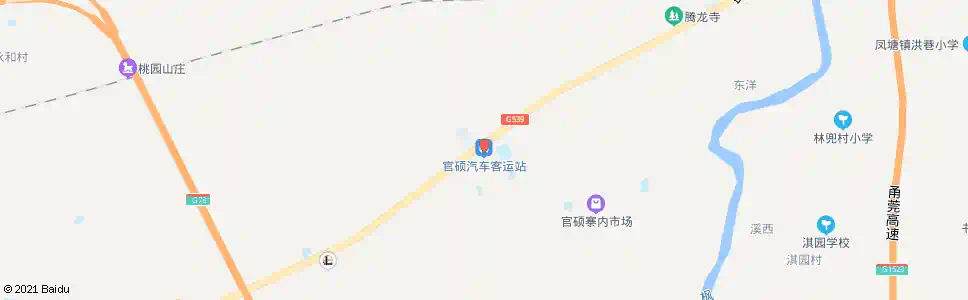 揭阳官硕路口_公交站地图_揭阳公交_妙搜公交查询2025