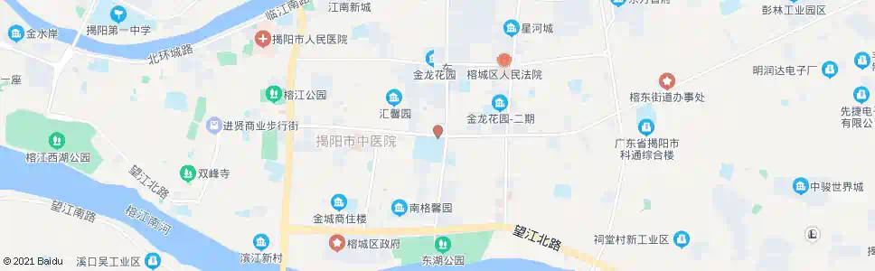 揭阳金园中行_公交站地图_揭阳公交_妙搜公交查询2025