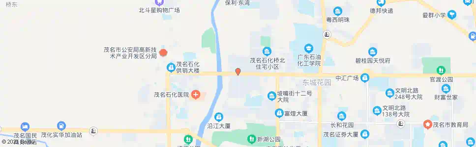 茂名官渡桥东_公交站地图_茂名公交_妙搜公交查询2025
