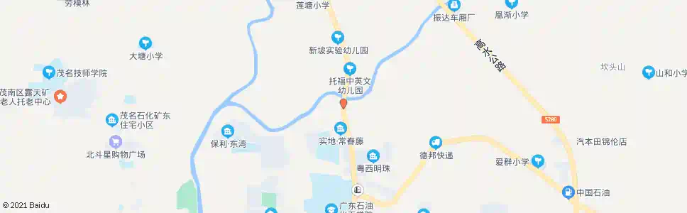茂名钟鼓桥_公交站地图_茂名公交_妙搜公交查询2025