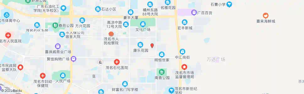 茂名华厦新城_公交站地图_茂名公交_妙搜公交查询2025