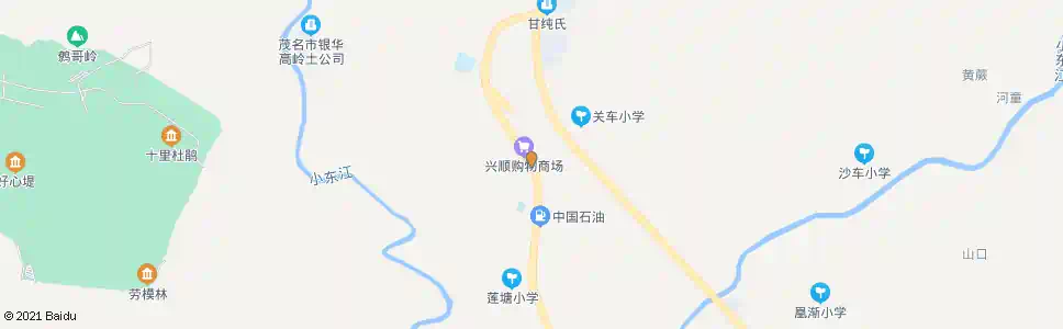 茂名新圩温泉路口_公交站地图_茂名公交_妙搜公交查询2025