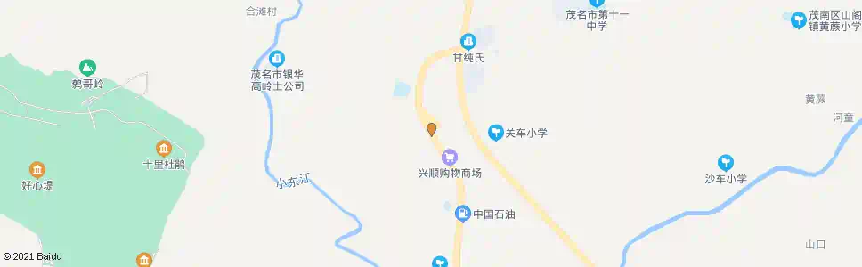 茂名关车路口_公交站地图_茂名公交_妙搜公交查询2025