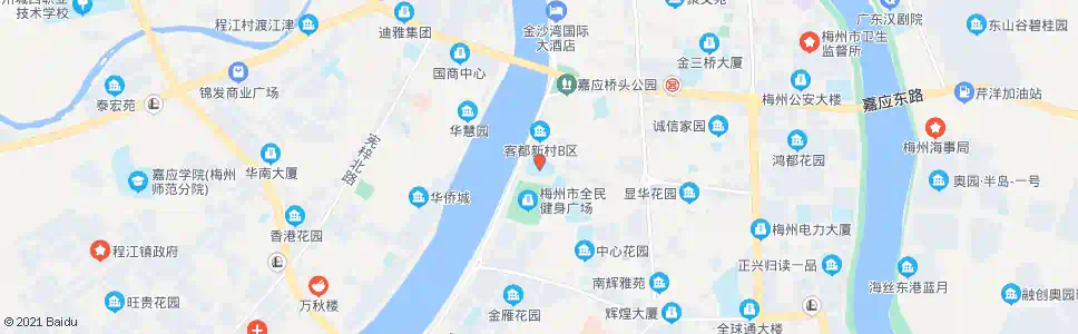 梅州剑英体育馆_公交站地图_梅州公交_妙搜公交查询2025