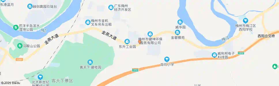 梅州马鞍山_公交站地图_梅州公交_妙搜公交查询2025
