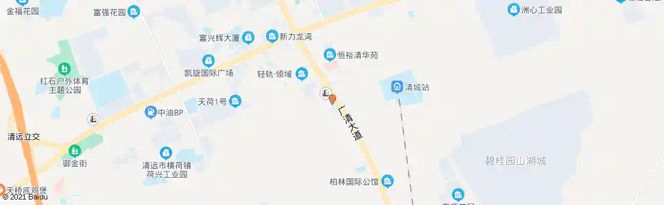 清远远光电缆_公交站地图_清远公交_妙搜公交查询2025