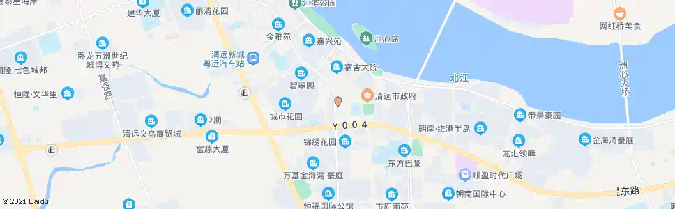 清远染织厂_公交站地图_清远公交_妙搜公交查询2025