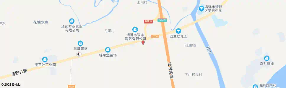清远全峰运动器材厂_公交站地图_清远公交_妙搜公交查询2025