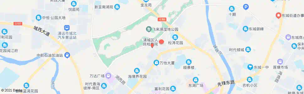 清远恒丰华庭_公交站地图_清远公交_妙搜公交查询2025