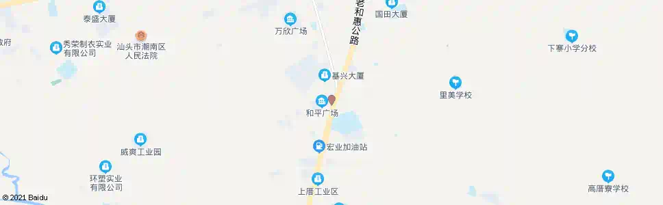 汕头里美路口_公交站地图_汕头公交_妙搜公交查询2025