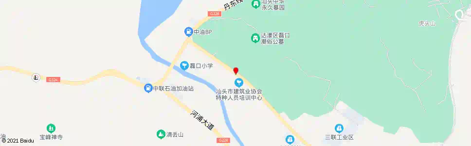 汕头松山发电厂_公交站地图_汕头公交_妙搜公交查询2025