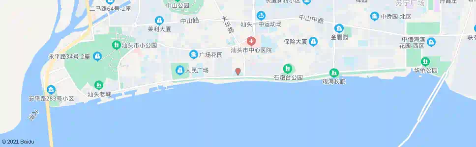 汕头科技馆(市人大)_公交站地图_汕头公交_妙搜公交查询2025