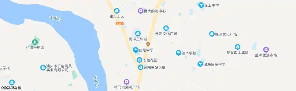 汕头李厝宫(许厝)_公交站地图_汕头公交_妙搜公交查询2025