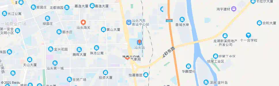 汕头六合南_公交站地图_汕头公交_妙搜公交查询2025