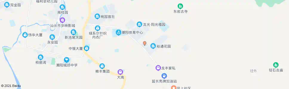 汕头裕通大酒店_公交站地图_汕头公交_妙搜公交查询2025