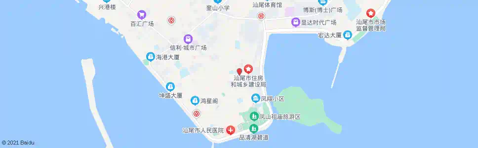 汕尾五马路_公交站地图_汕尾公交_妙搜公交查询2025