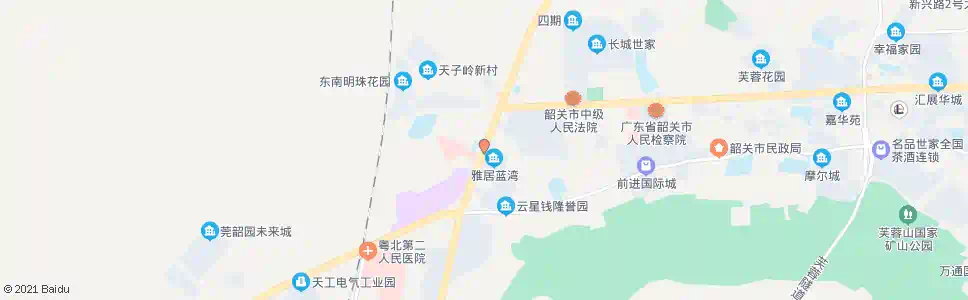 韶关市职防院(市康复中心)_公交站地图_韶关公交_妙搜公交查询2025
