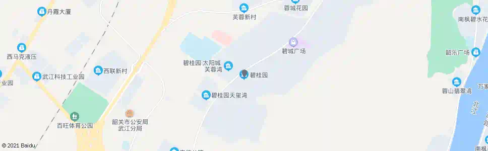 韶关碧桂园(太阳城)_公交站地图_韶关公交_妙搜公交查询2025