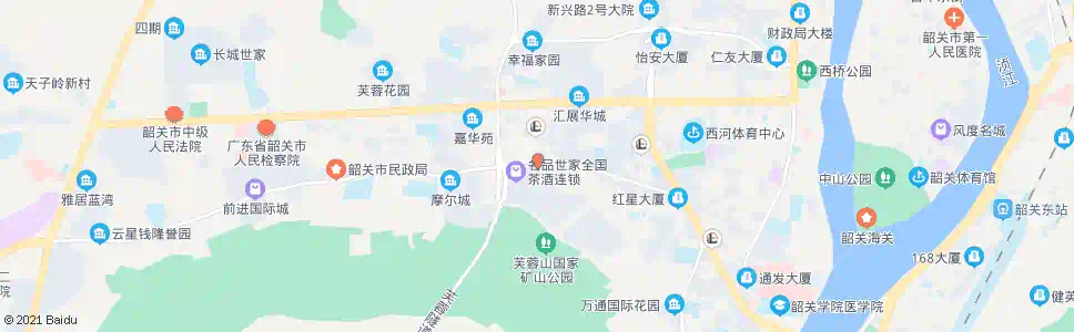 韶关怡景路_公交站地图_韶关公交_妙搜公交查询2025