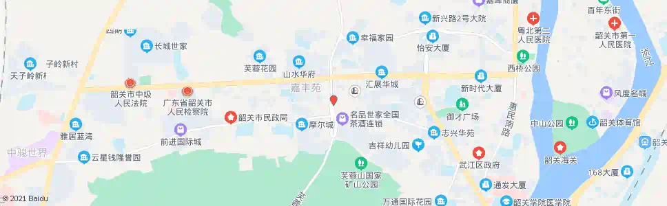 韶关水泥厂_公交站地图_韶关公交_妙搜公交查询2025