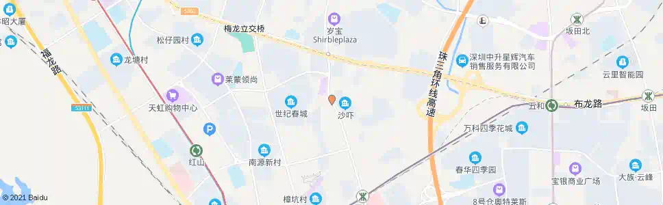 深圳水尾_公交站地图_深圳公交_妙搜公交查询2025