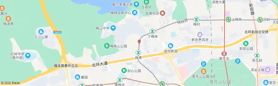 深圳福田农批市场总站_公交站地图_深圳公交_妙搜公交查询2025