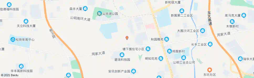 深圳上石家村口_公交站地图_深圳公交_妙搜公交查询2025