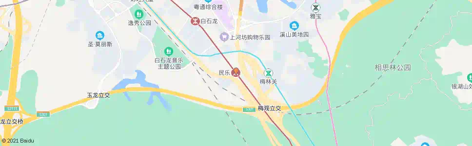 深圳民乐地铁站1_公交站地图_深圳公交_妙搜公交查询2025