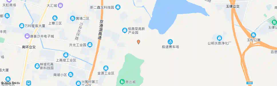 深圳富城工业园1_公交站地图_深圳公交_妙搜公交查询2025