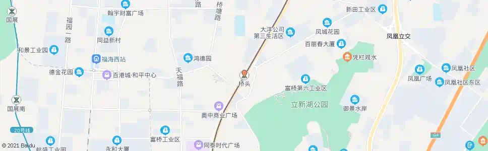 深圳桥头站_公交站地图_深圳公交_妙搜公交查询2025