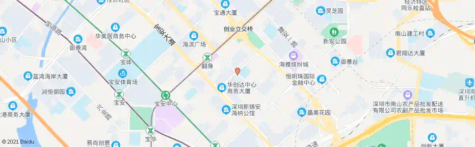 深圳海滨中学_公交站地图_深圳公交_妙搜公交查询2025