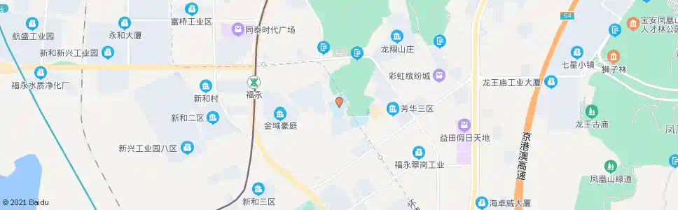 深圳福永中学_公交站地图_深圳公交_妙搜公交查询2025