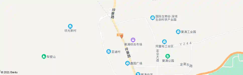 深圳大鹏新区管委会西_公交站地图_深圳公交_妙搜公交查询2025
