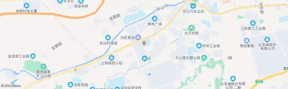 深圳振环路南_公交站地图_深圳公交_妙搜公交查询2025