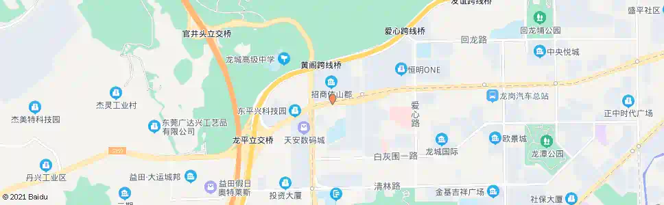 深圳招商依山郡_公交站地图_深圳公交_妙搜公交查询2025